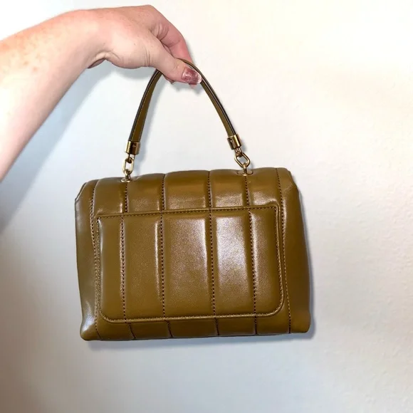 Brand new (NEVER USED) TORY BURCH QUILTED LEATHER KIRA BAG - Picture 4 of 7